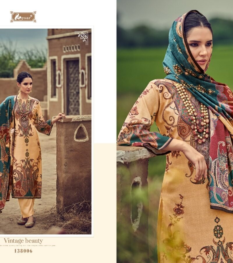 Aafreen Kesar Pashmina Suits Wholesale Online