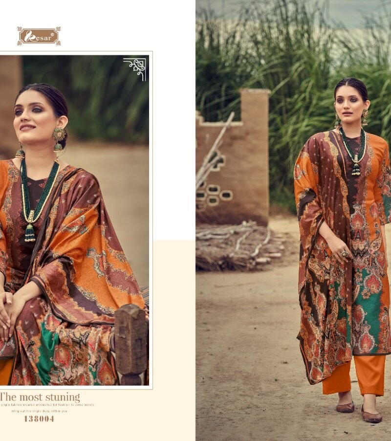 Aafreen Kesar Pashmina Suits Wholesale Online