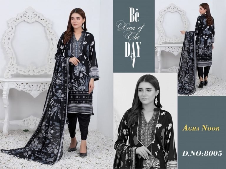 Agha Noor Vol 8 Luxury Lawn Collection