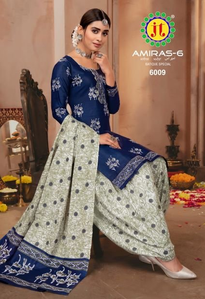 Amiras Vol 6 JT Wholesale Cotton Dress Material