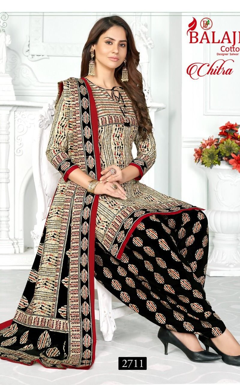 Balaji Chitra Vol 27 Wholesale Cotton Dress Material