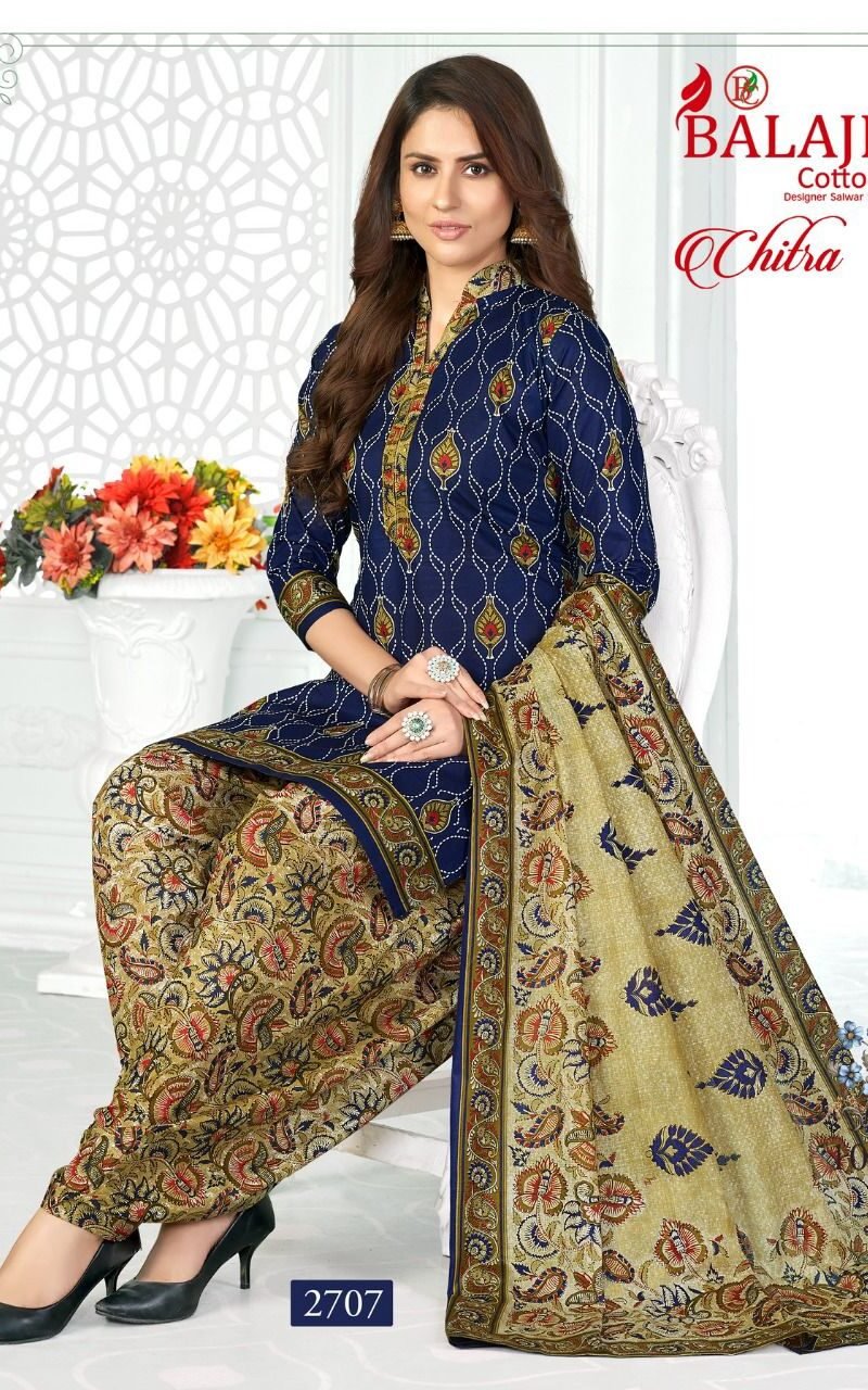 Balaji Chitra Vol 27 Wholesale Cotton Dress Material