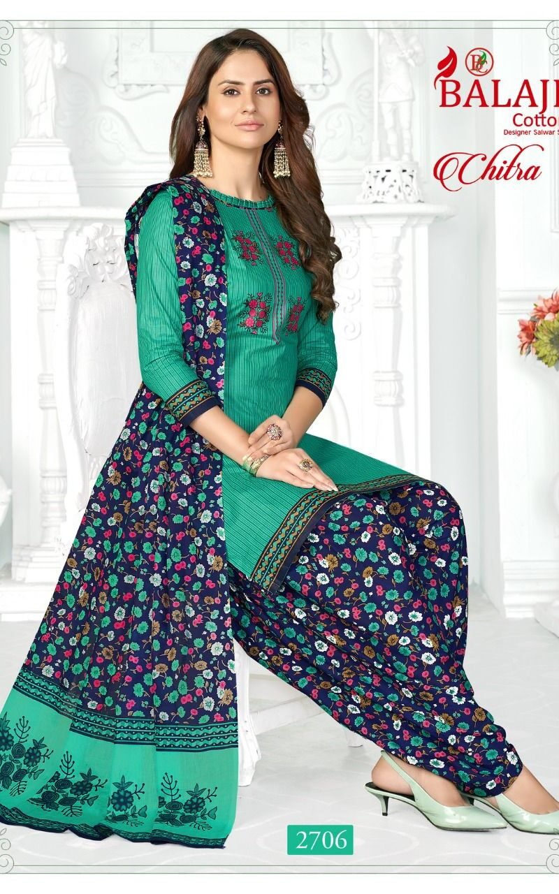 Balaji Chitra Vol 27 Wholesale Cotton Dress Material