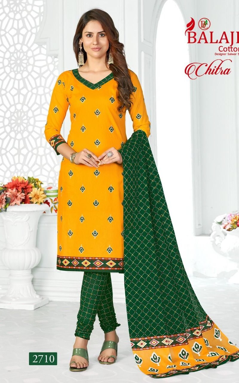 Balaji Chitra Vol 27 Wholesale Cotton Dress Material