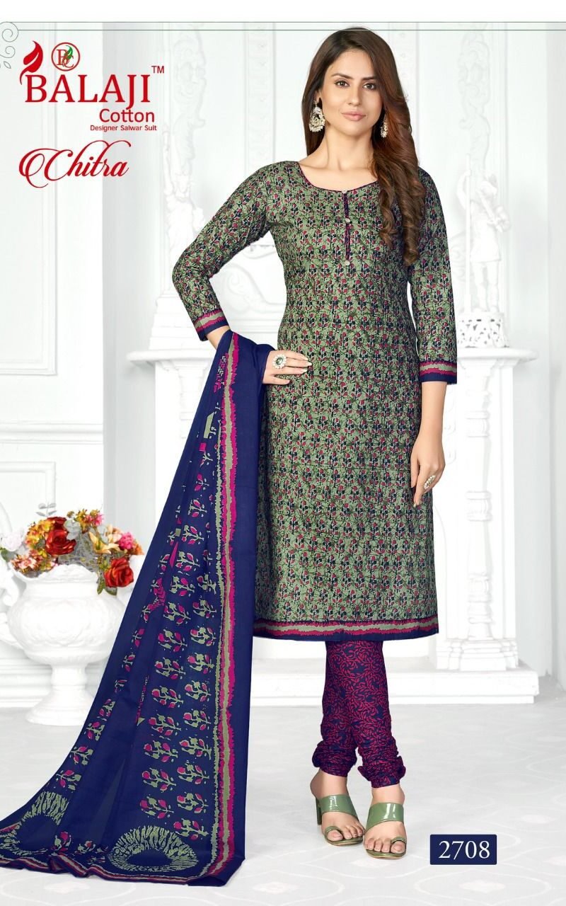 Balaji Chitra Vol 27 Wholesale Cotton Dress Material