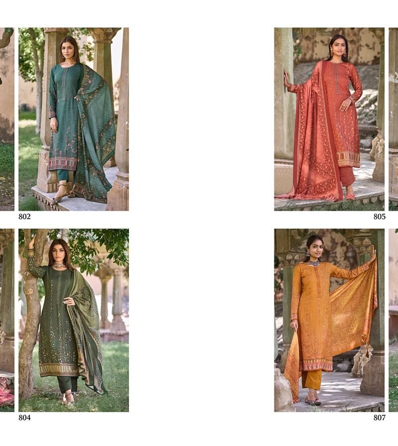 Be-Shumaar Sadhana Fashion Pashmina Suits Wholesale Online