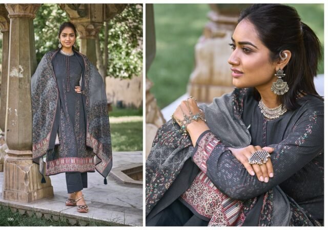 Be-Shumaar Sadhana Fashion Pashmina Suits Wholesale Online