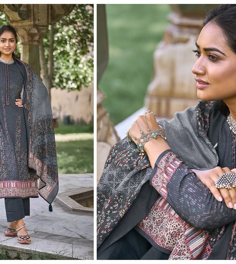 Be-Shumaar Sadhana Fashion Pashmina Suits Wholesale Online