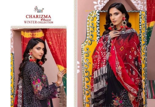 Charisma Chunri Winter Collection Shree Fabs Pashmina Suits Wholesale Online