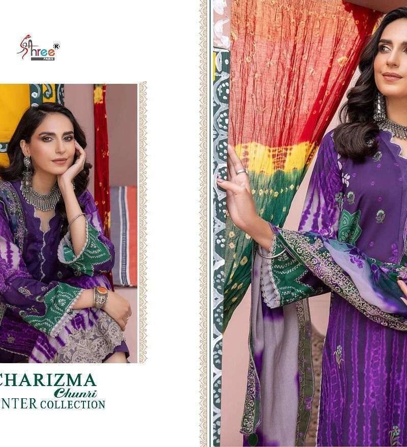 Charisma Chunri Winter Collection Shree Fabs Pashmina Suits Wholesale Online