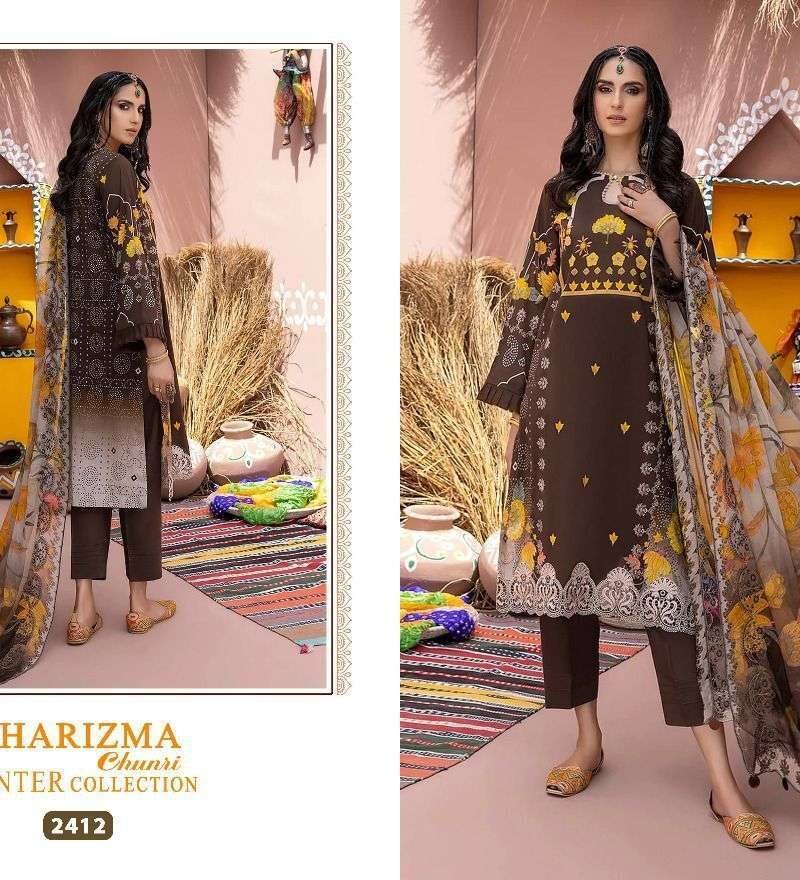 Charisma Chunri Winter Collection Shree Fabs Pashmina Suits Wholesale Online