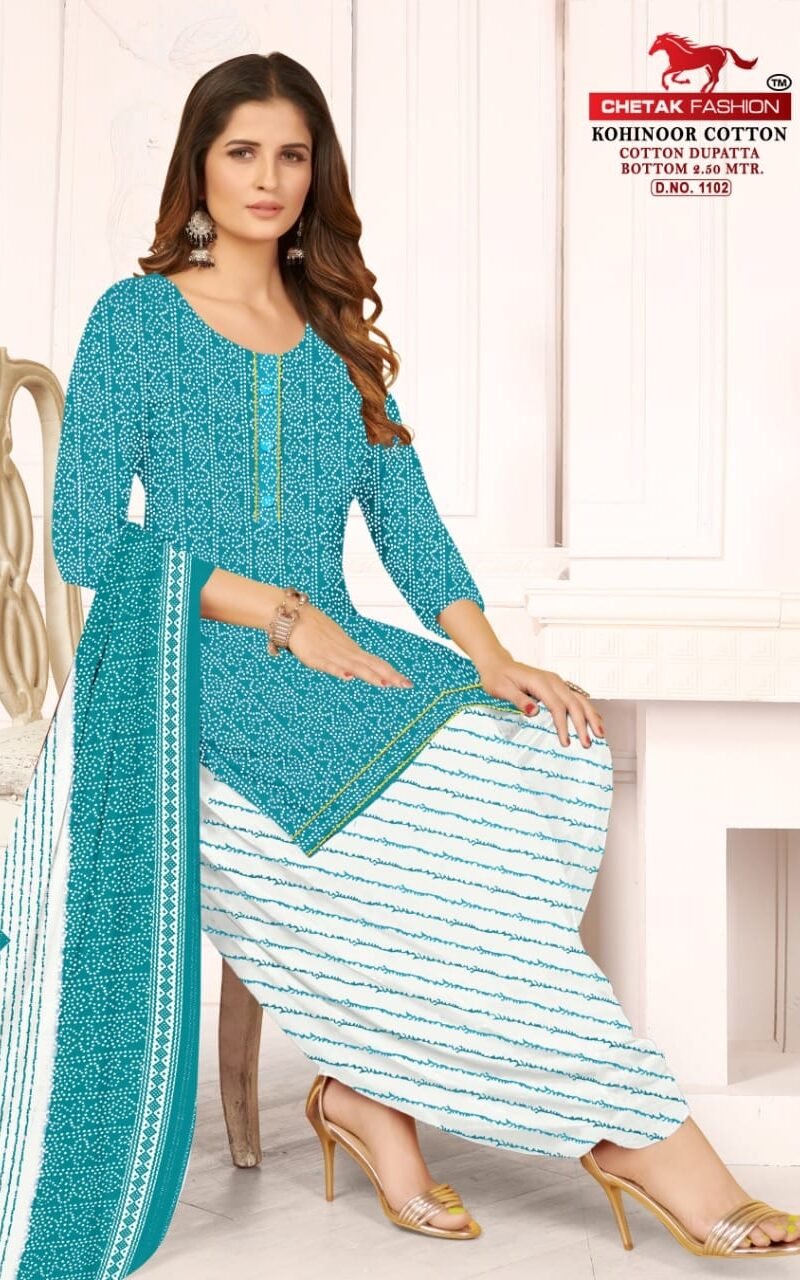 Chetak Fashion Kohinor Wholesale Cotton Dress Material