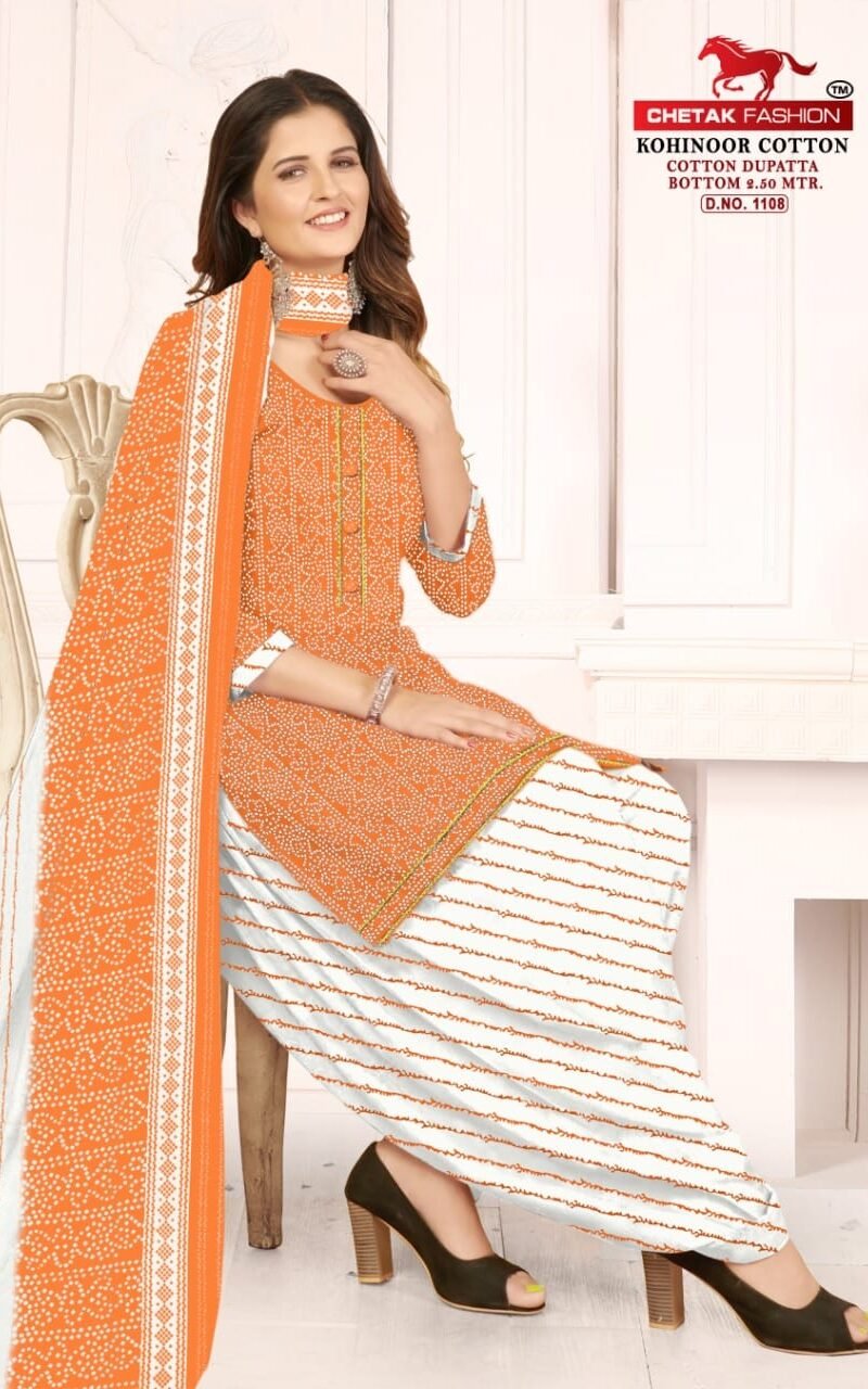 Chetak Fashion Kohinor Wholesale Cotton Dress Material