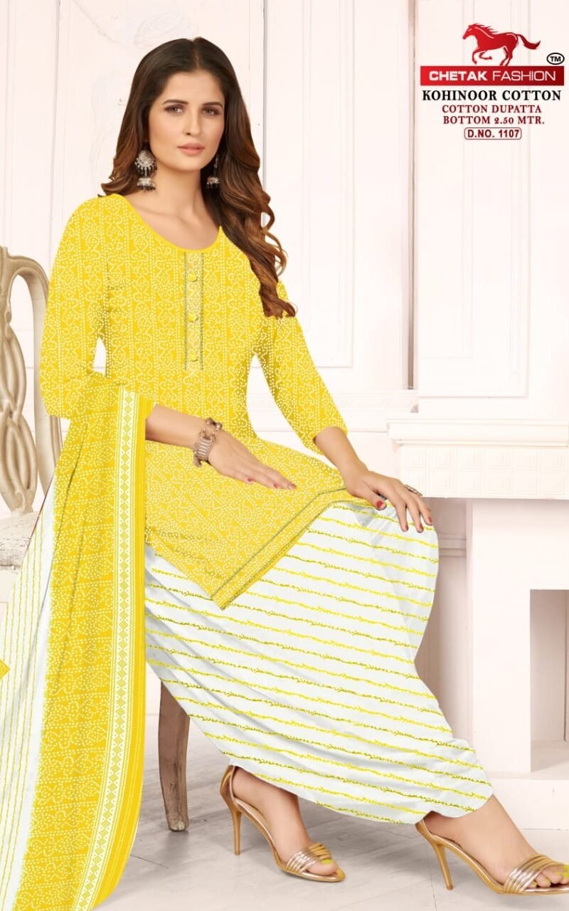 Chetak Fashion Kohinor Wholesale Cotton Dress MaterialChetak Fashion Kohinor Wholesale Cotton Dress Material