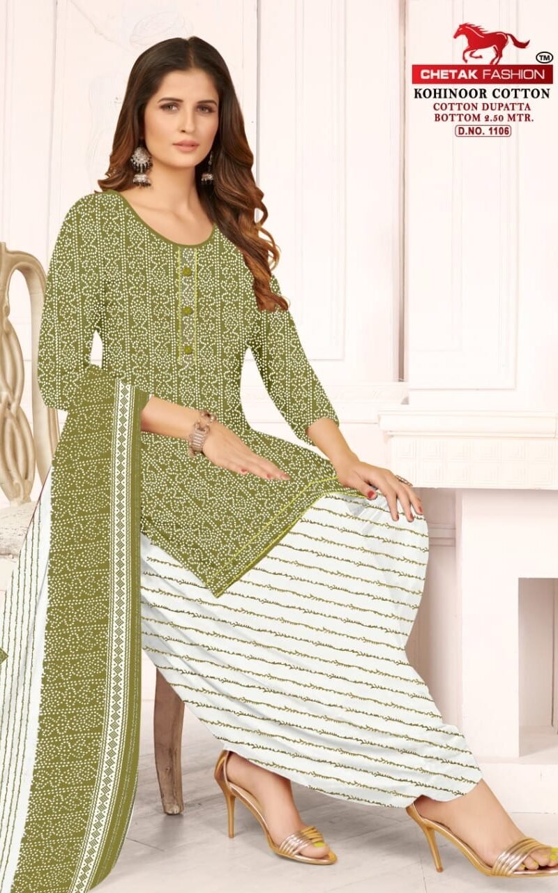 Chetak Fashion Kohinor Wholesale Cotton Dress Material