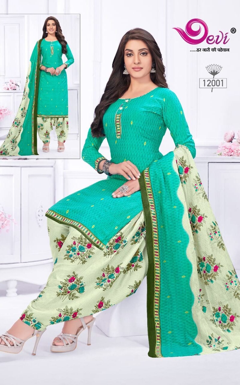 Devi Icon Vol 12 Wholesale Cotton Dress Material