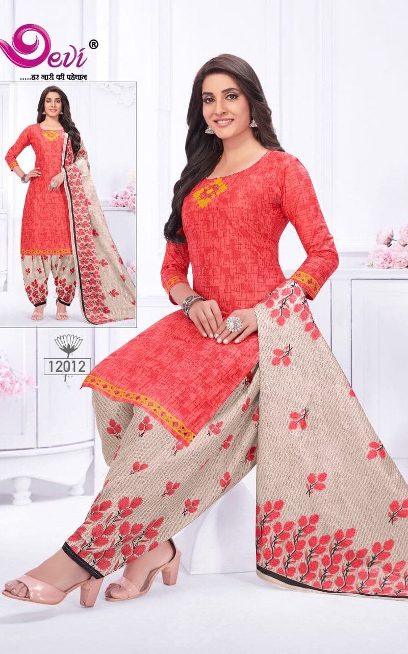 Devi Icon Vol 12 Wholesale Cotton Dress Material