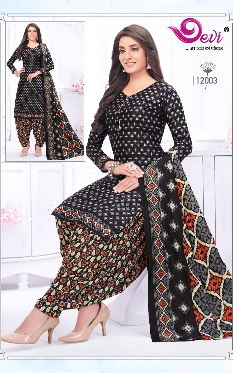 Devi Icon Vol 12 Wholesale Cotton Dress Material