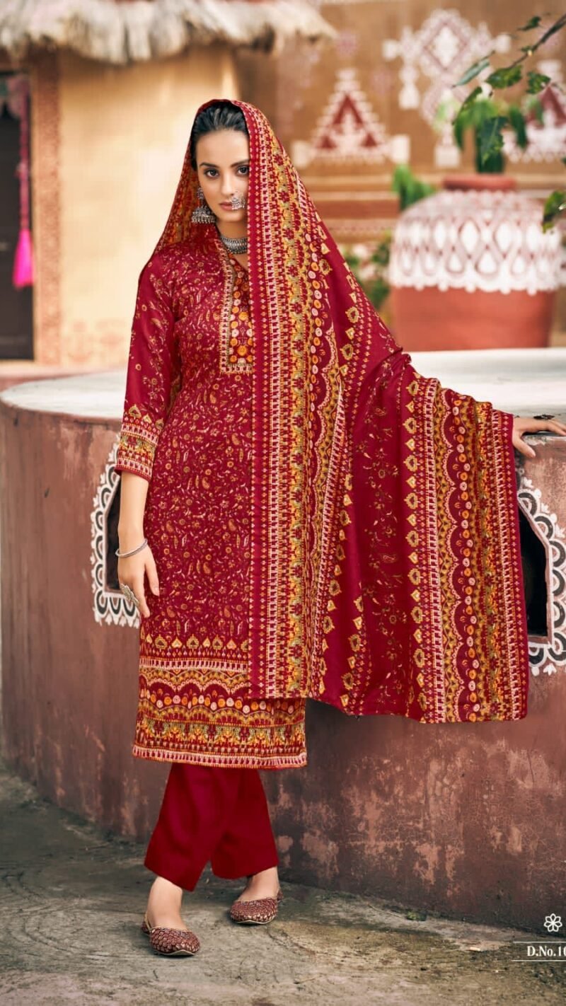 Fanna Roli Moli Creation Pashmina Suits Wholesale Online