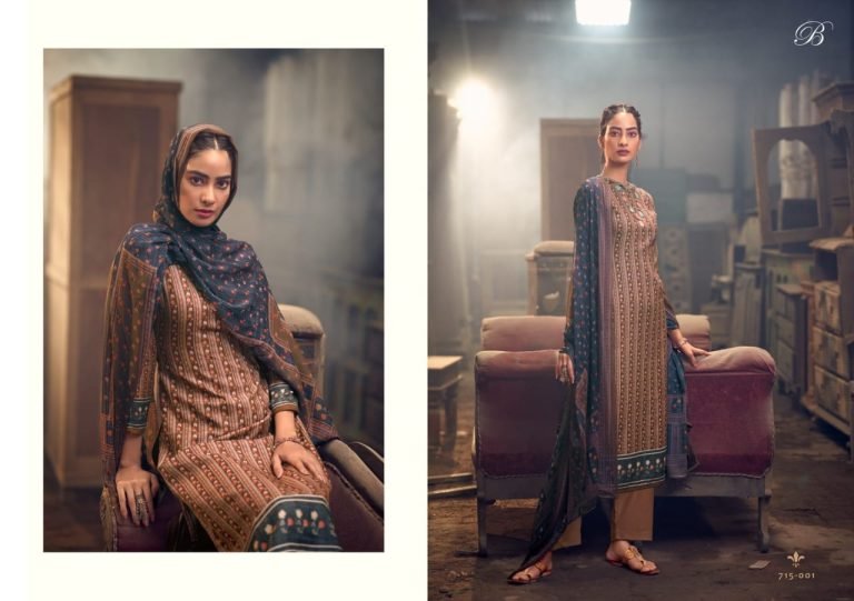 Felix Belliza Designer Studio Pashmina Suits Wholesale Online