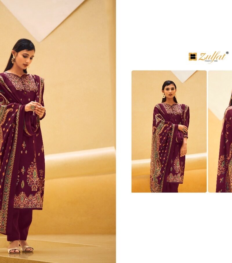 Firdous Zulfat Pashmina Suits Wholesale Online