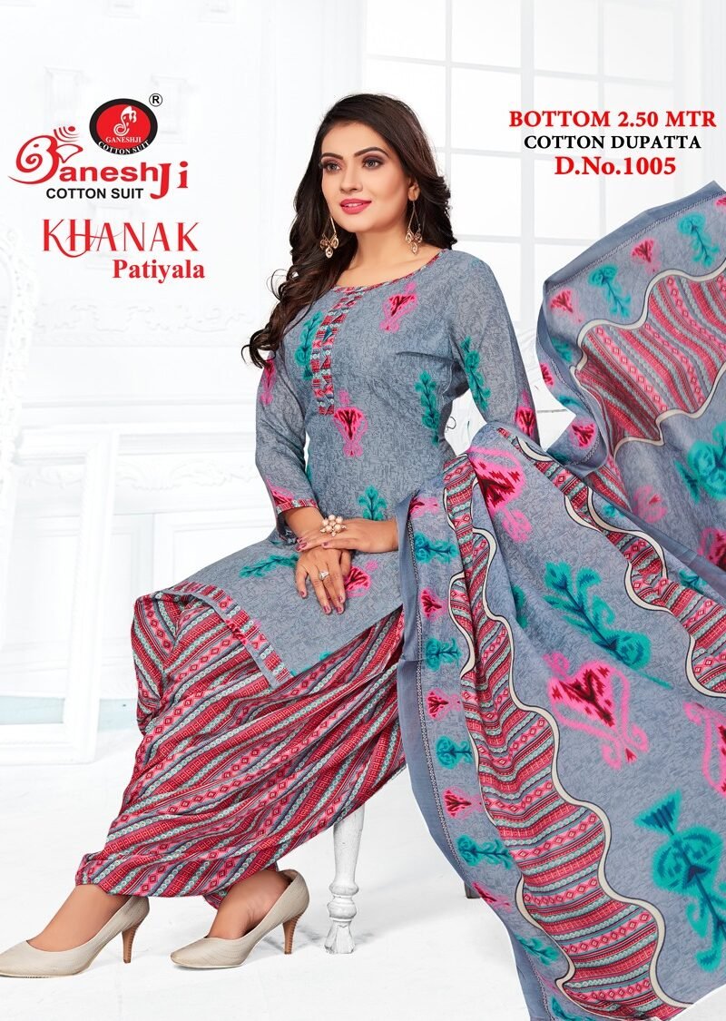 Ganeshji Khanak Vol 1 Wholesale Cotton Dress Material