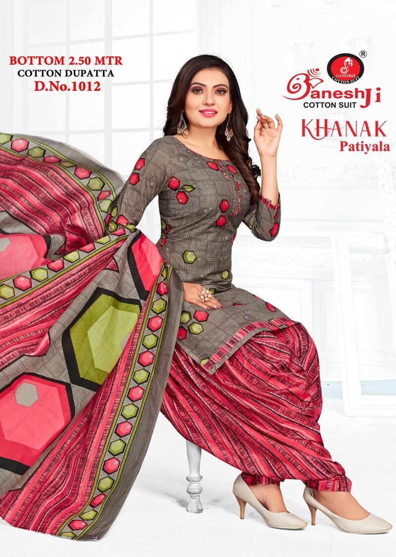 Ganeshji Khanak Vol 1 Wholesale Cotton Dress Material