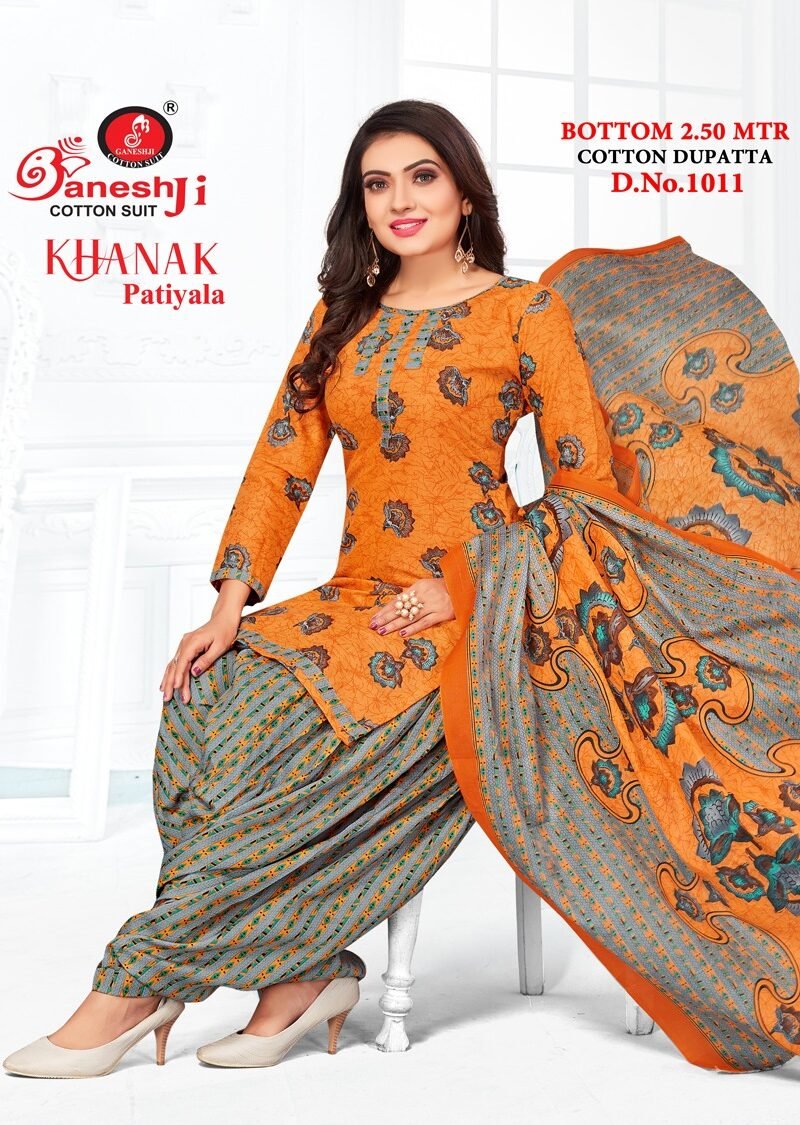 Ganeshji Khanak Vol 1 Wholesale Cotton Dress Material