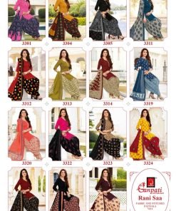 Ganpati Rani Saa Vol 4 Wholesale Cotton Dress Material