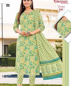 Ganpati Veema Stitched Vol 2 Wholesale Cotton Dress Material