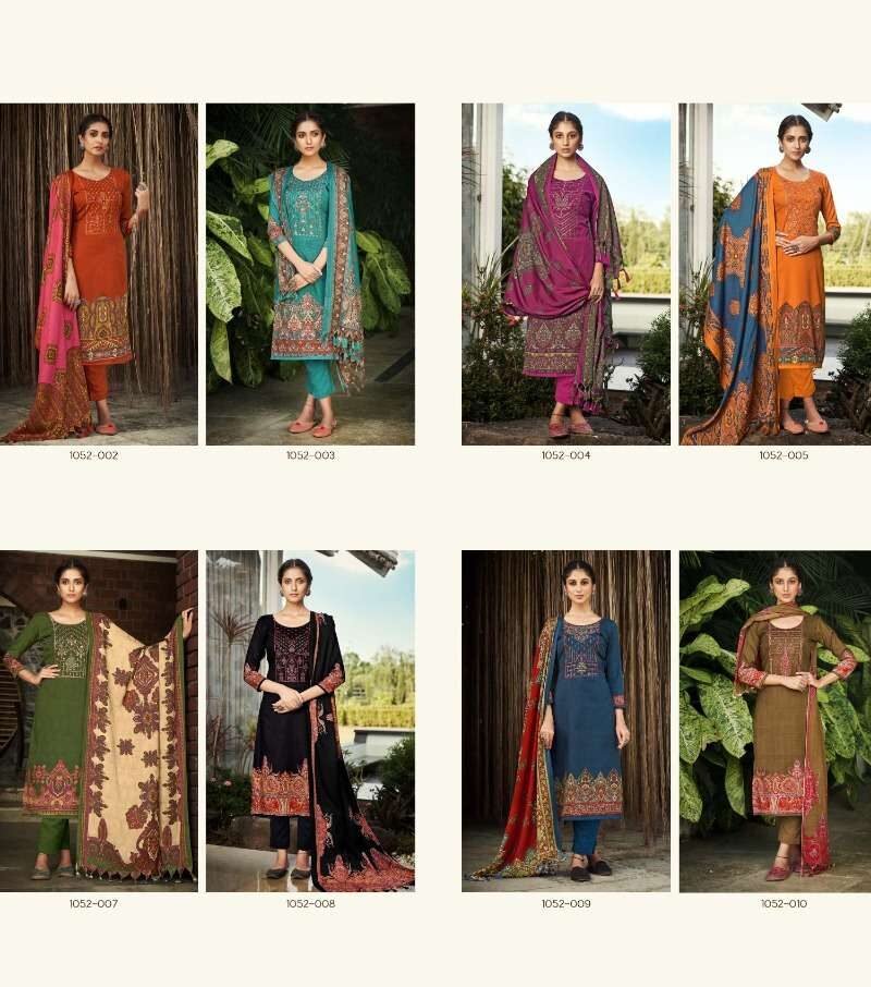 Gulmarg Romani Pashmina Suits Wholesale Online