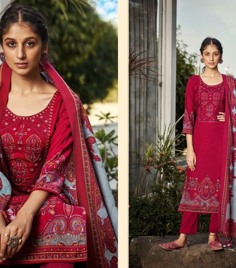 Gulmarg Romani Pashmina Suits Wholesale OnlineGulmarg Romani Pashmina Suits Wholesale Online