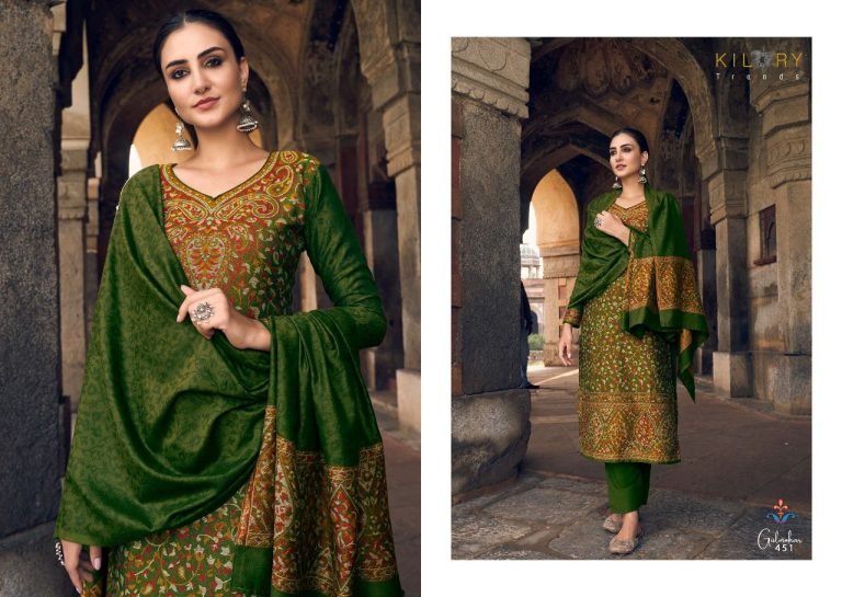 Gulmohar Vol 8 Kilory Trends Pashmina Suits Wholesale Online