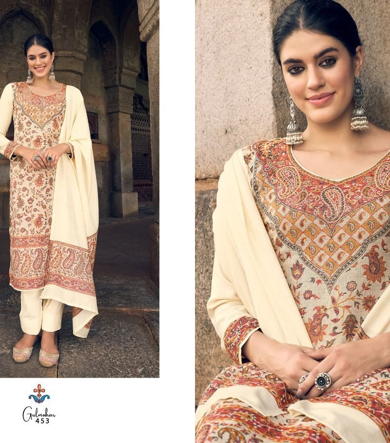 Gulmohar Vol 8 Kilory Trends Pashmina Suits Wholesale Online