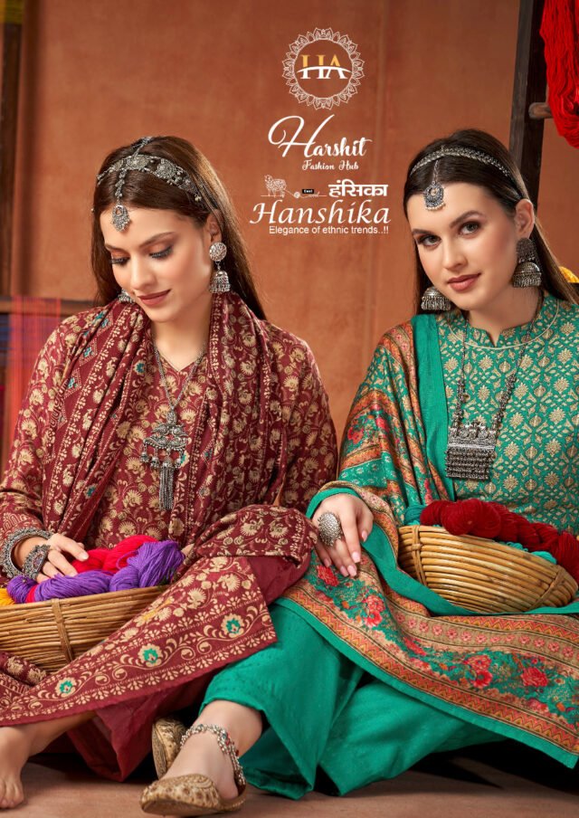 Hanshika Harshit Fashion Pashmina Suits Wholesale Online