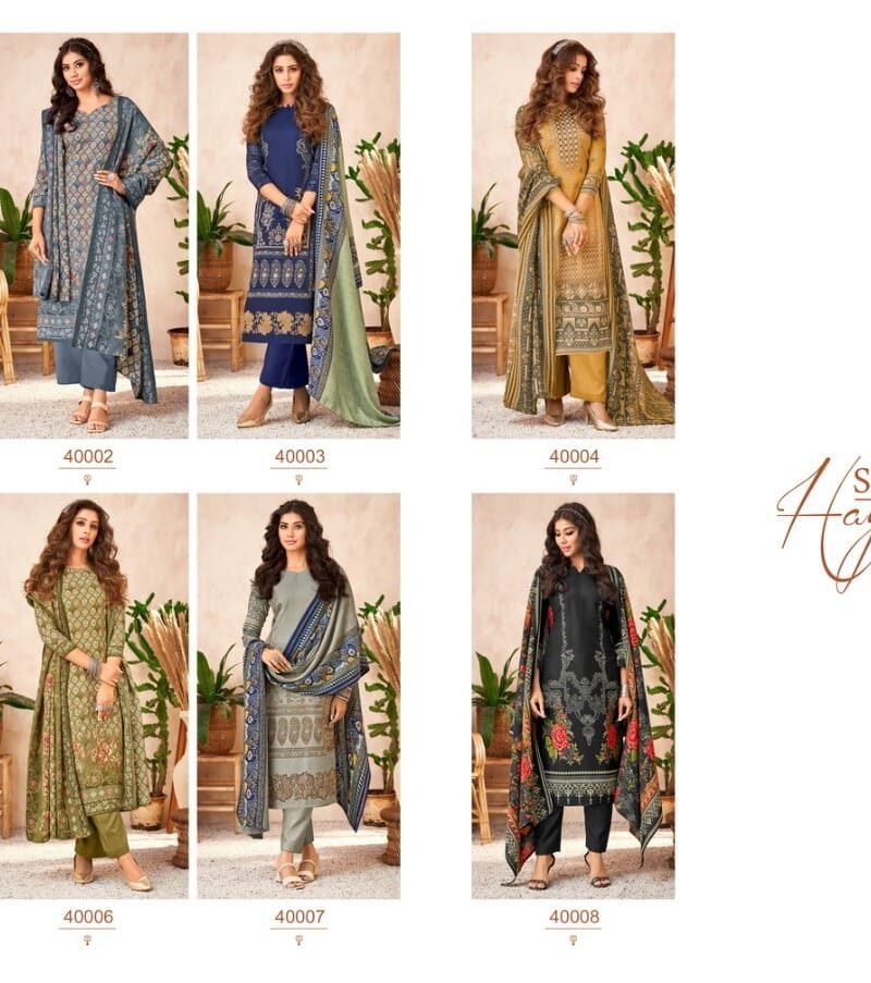 Hayaana Radhika Fashion Pashmina Suits Wholesale Online