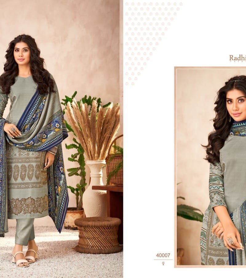 Hayaana Radhika Fashion Pashmina Suits Wholesale Online