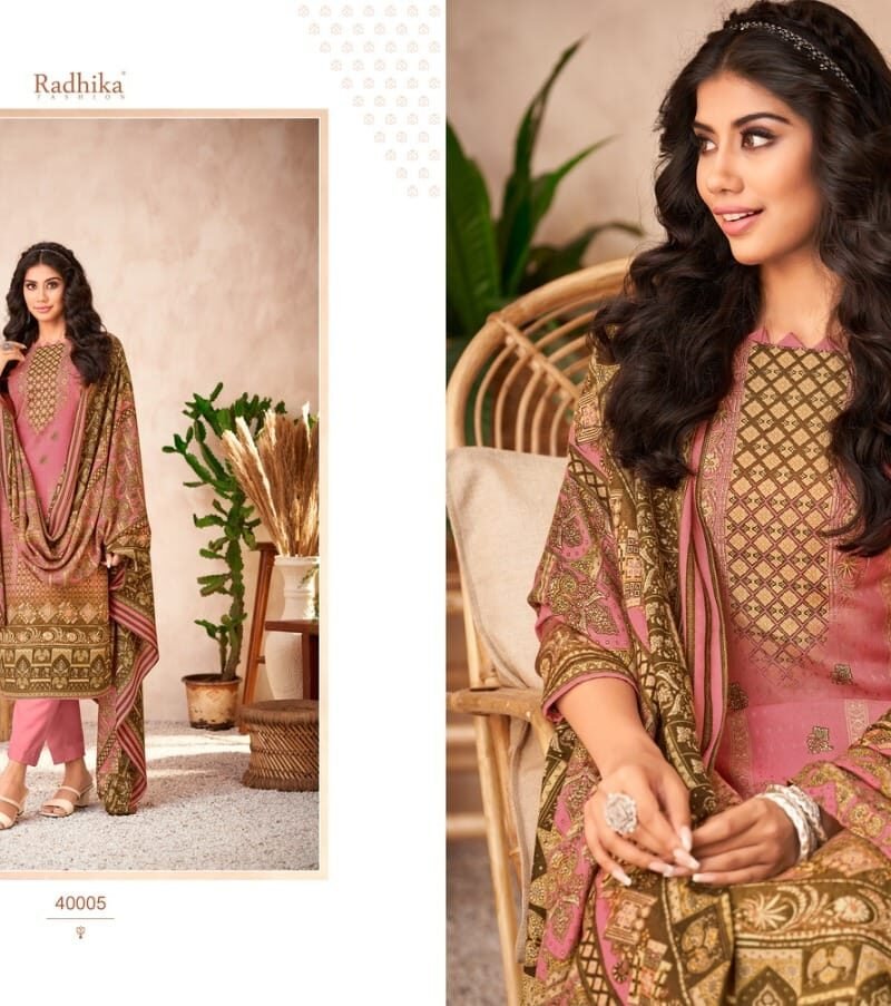 Hayaana Radhika Fashion Pashmina Suits Wholesale Online