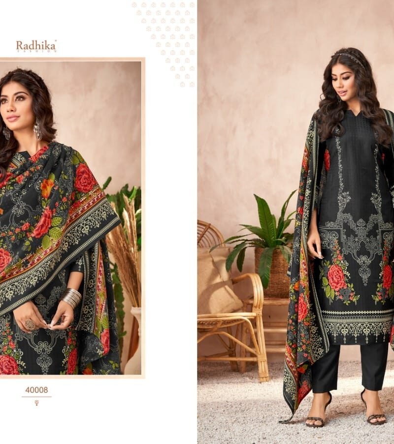 Hayaana Radhika Fashion Pashmina Suits Wholesale Online