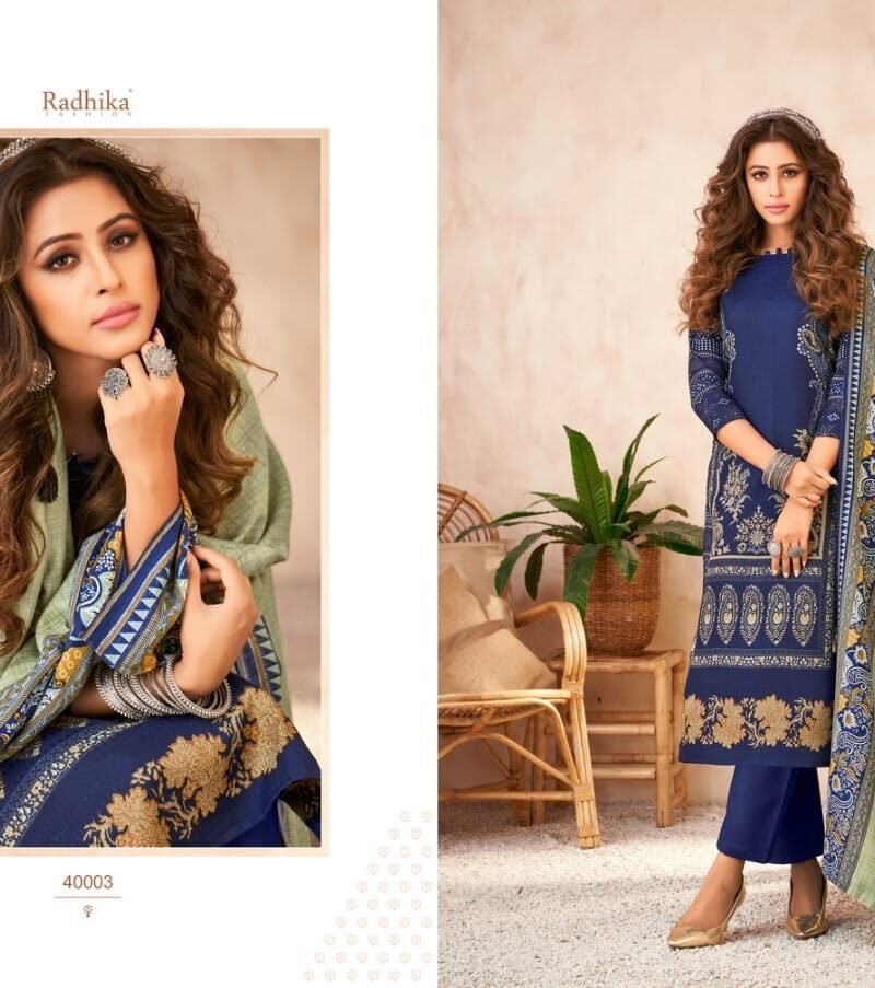 Hayaana Radhika Fashion Pashmina Suits Wholesale Online