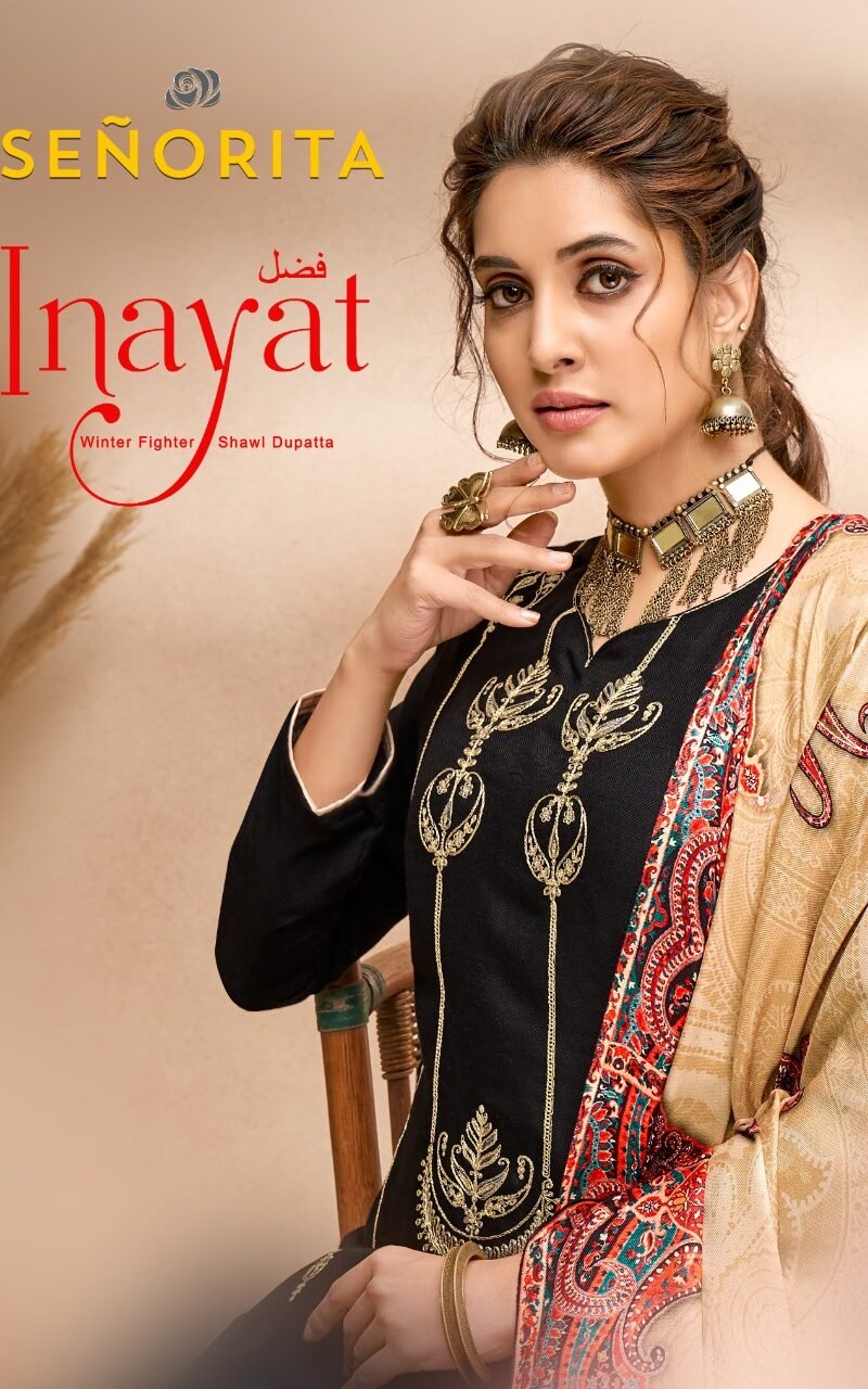 Inayat Senorita Designer Studio Pashmina Suits Wholesale Online