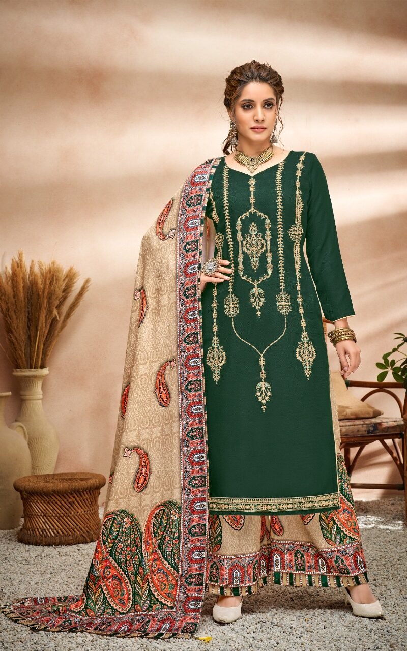 Inayat Senorita Designer Studio Pashmina Suits Wholesale Online