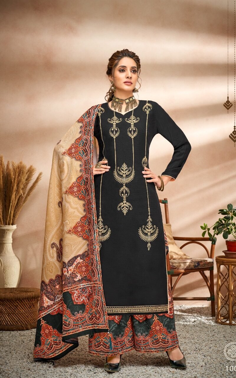 Inayat Senorita Designer Studio Pashmina Suits Wholesale Online