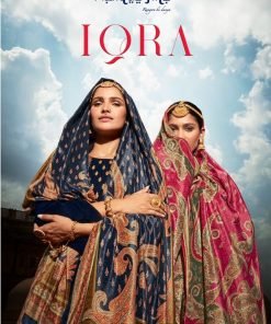 Iqra Festive Velvet Mumtaz Arts Pashmina Suits Wholesale Online