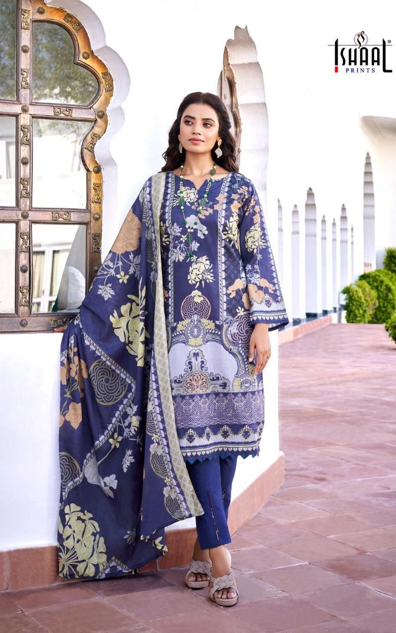 Ishaal Prints Gulmohar Vol 24 Wholesale Cotton Dress Material