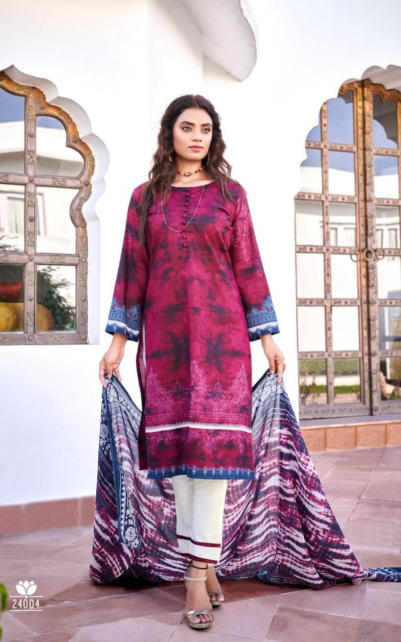Ishaal Prints Gulmohar Vol 24 Wholesale Cotton Dress Material