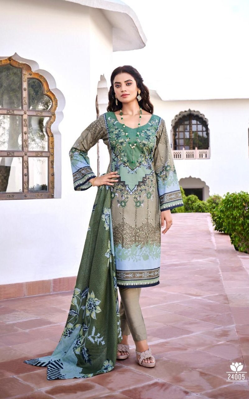 Ishaal Prints Gulmohar Vol 24 Wholesale Cotton Dress Material