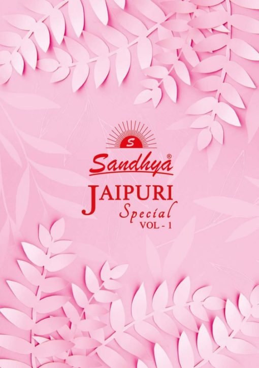 Jaipuri Special Vol 1 Sandhya Cotton Special Collection