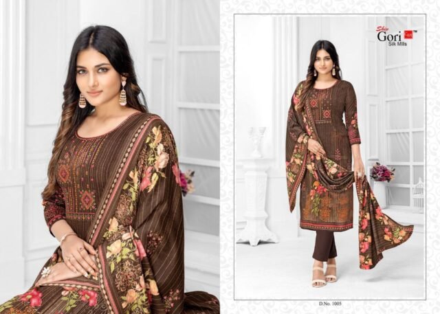Jeba Vol 3 Shiv Gori Silk Mills Pashmina Suits Wholesale Online