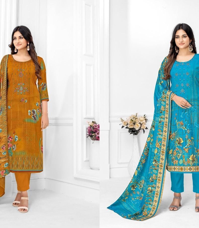 Jeba Vol 3 Shiv Gori Silk Mills Pashmina Suits Wholesale Online